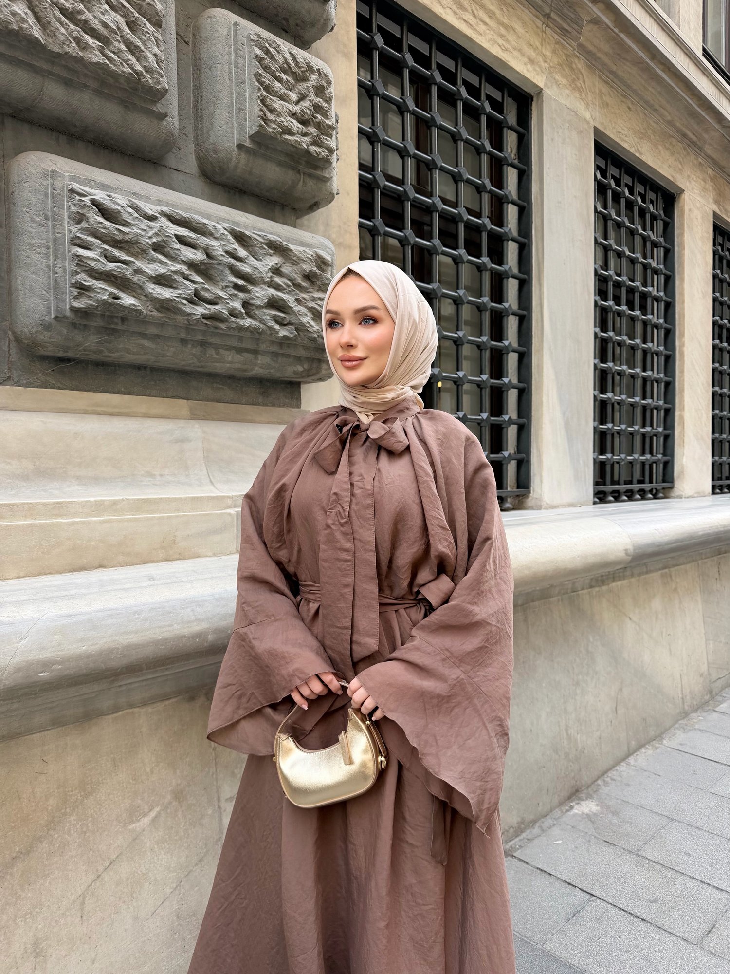 Vienna elbise kahve