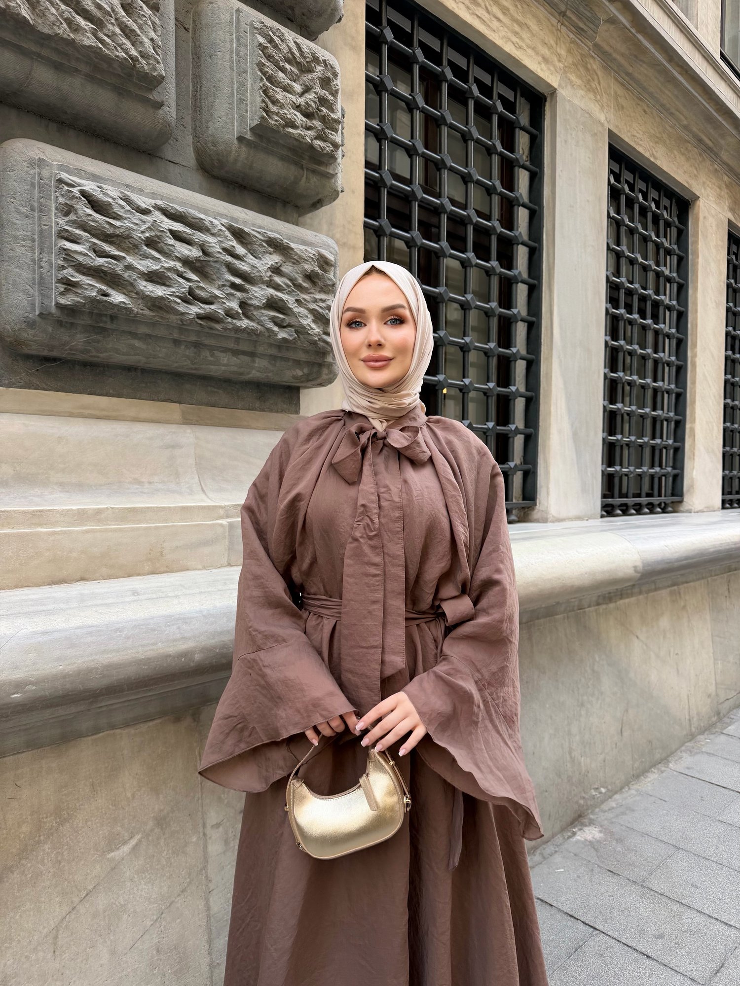 Vienna elbise kahve