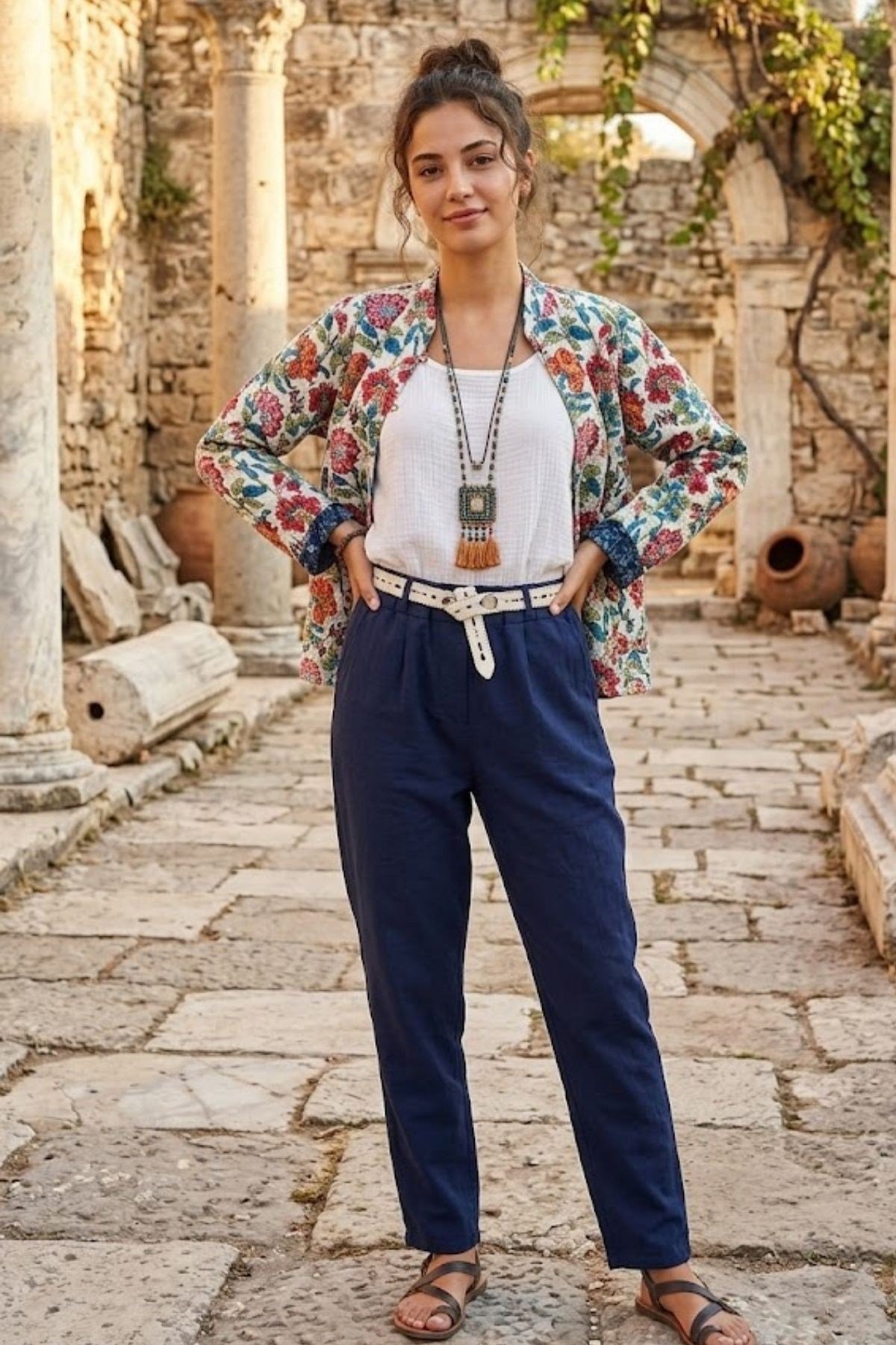 İtalyan Keten Pantolon