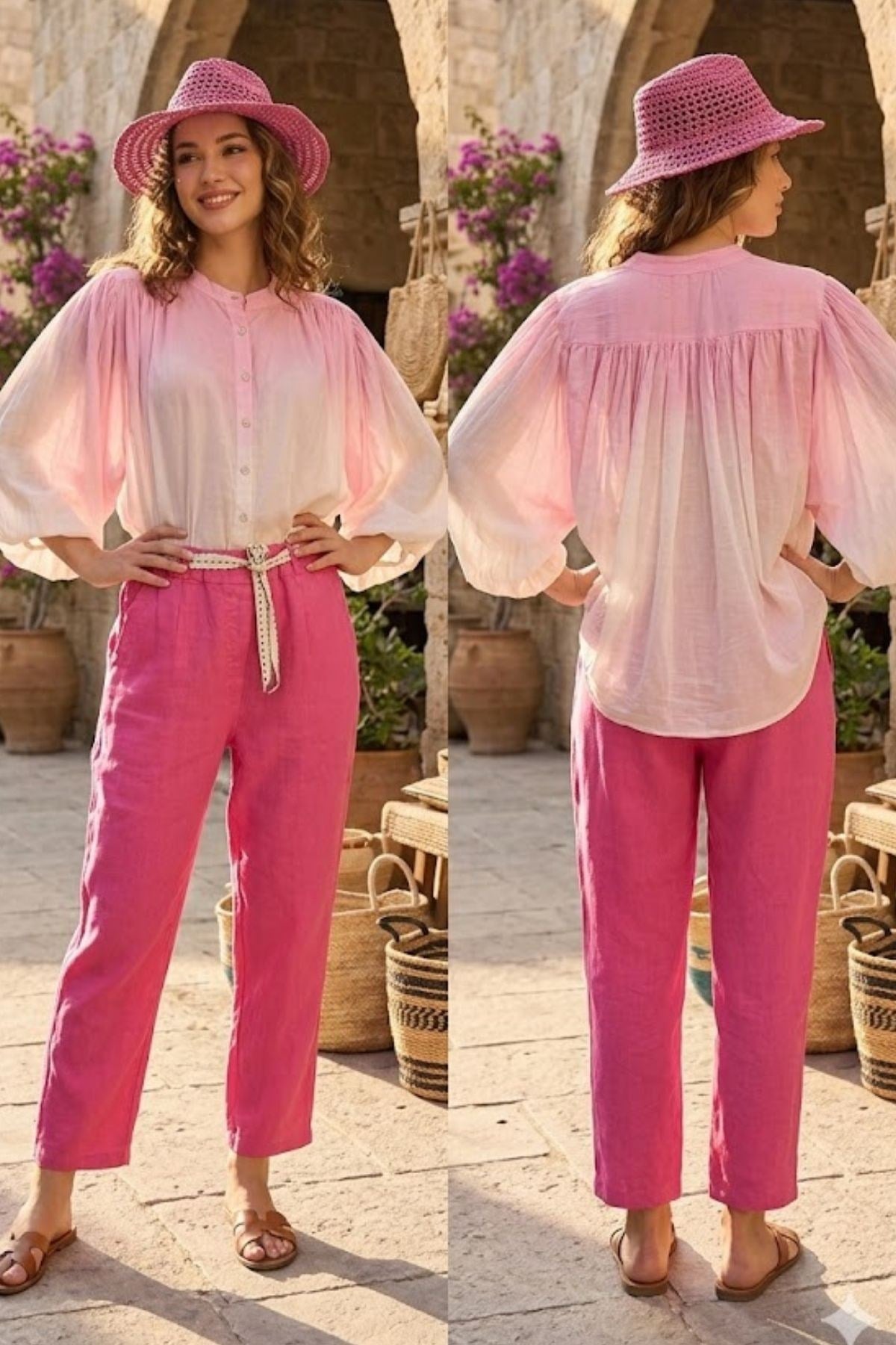 İtalyan Keten Pantolon