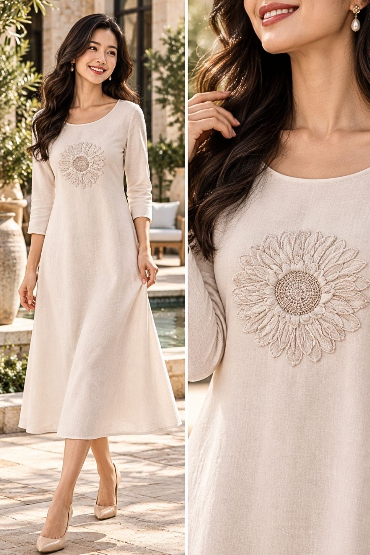 Oversize İtalyan Kadife Elbise