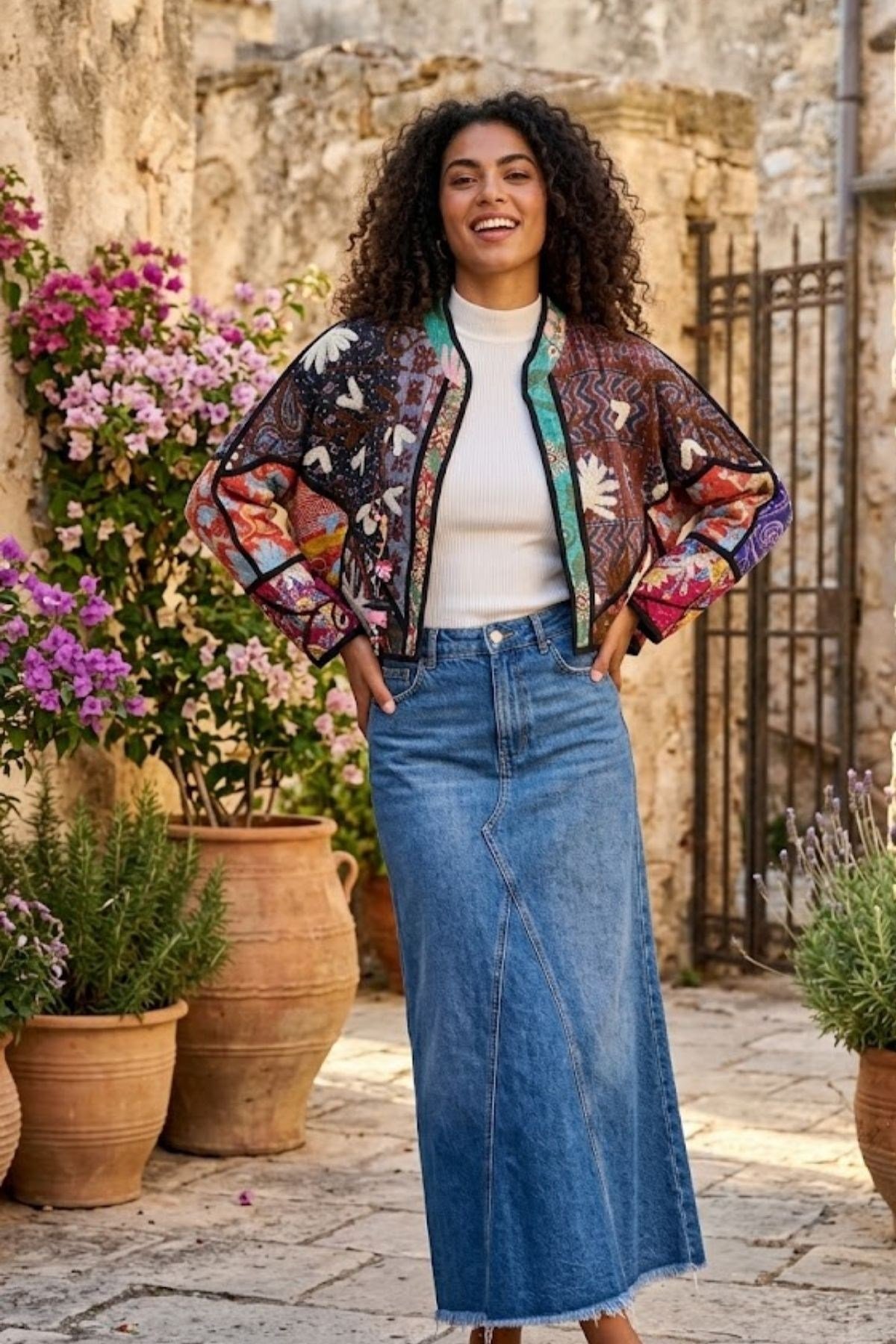 Patchwork Bolero