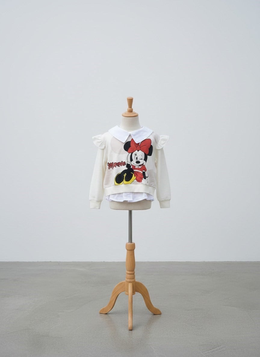Fırfırlı  Minnie Sweatshirt