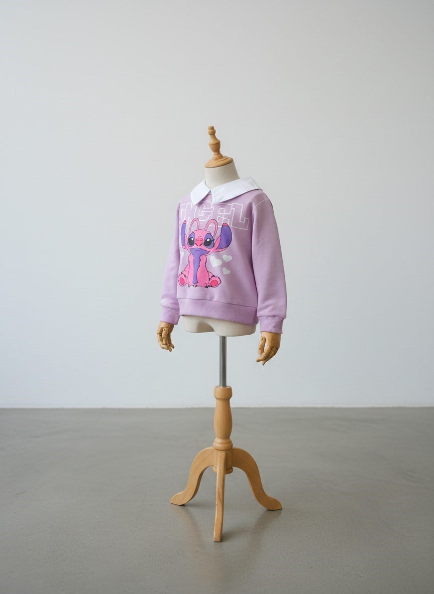 Gömlek Yaka Sweatshirt