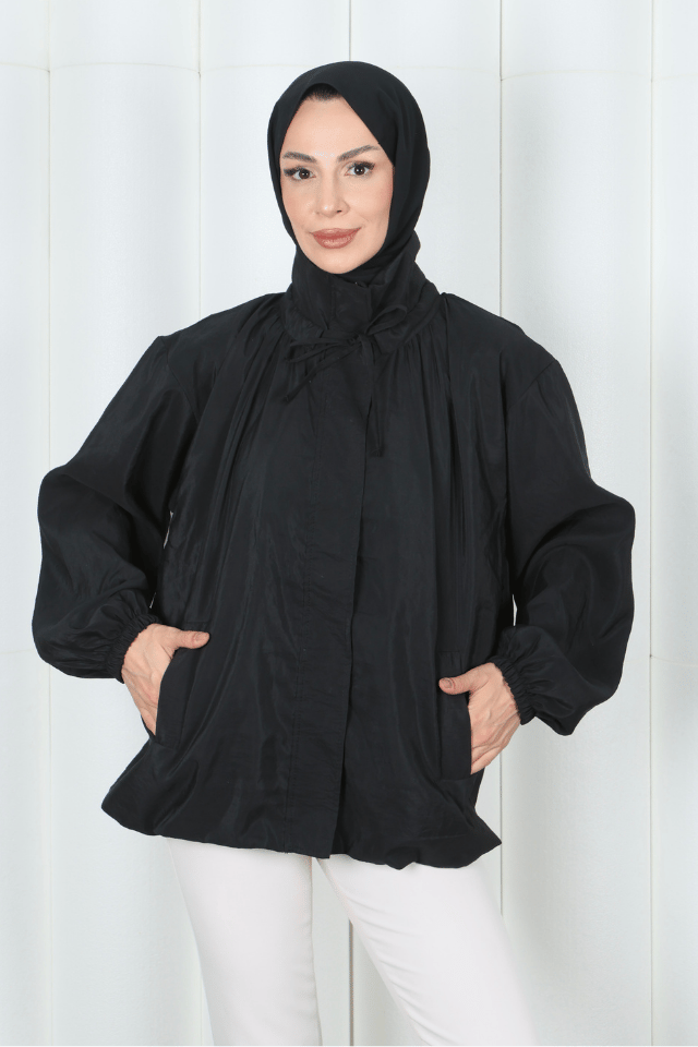 Dik Yaka bomber Ceket