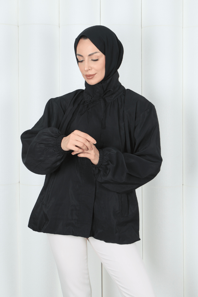 Dik Yaka bomber Ceket