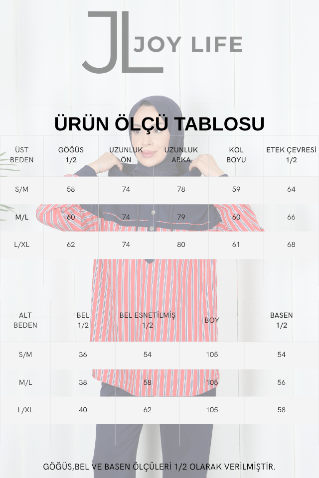 ekru 2842 gömlek garnili çıt çıtlı rahat takım