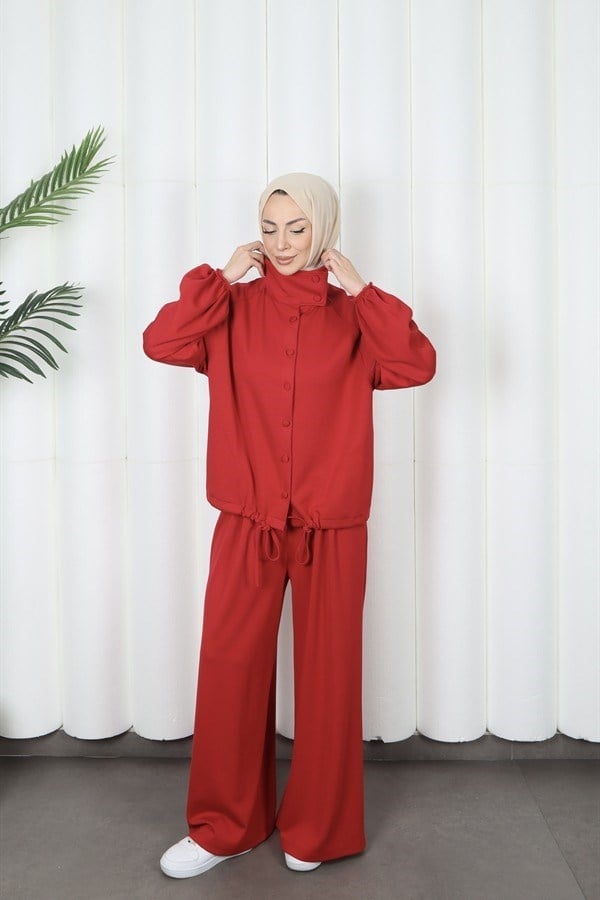 moda evcen 1050 oysho takım Kırmızı
