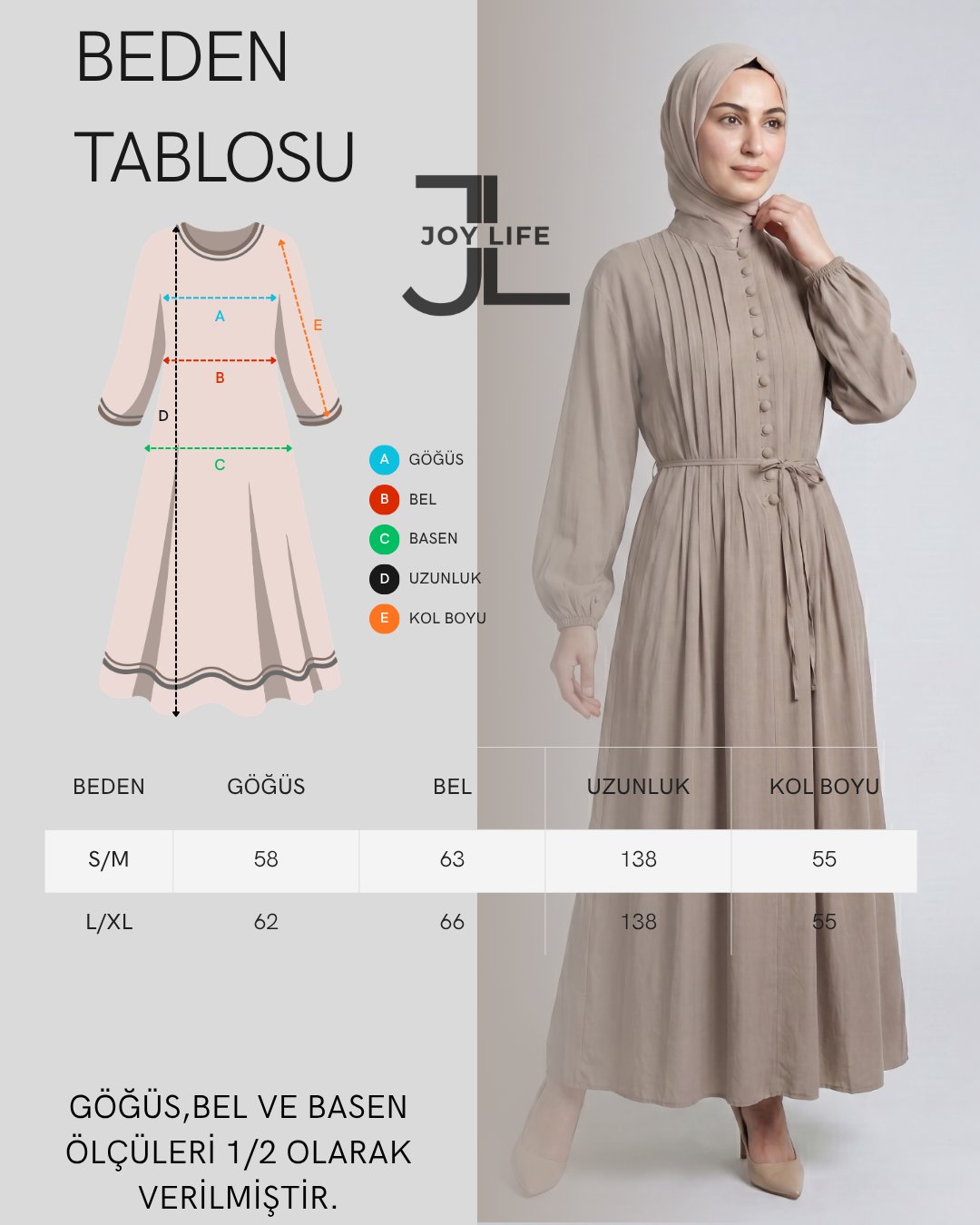 Nevrül Pileli Modal Kumaş Elbise - Antrasit