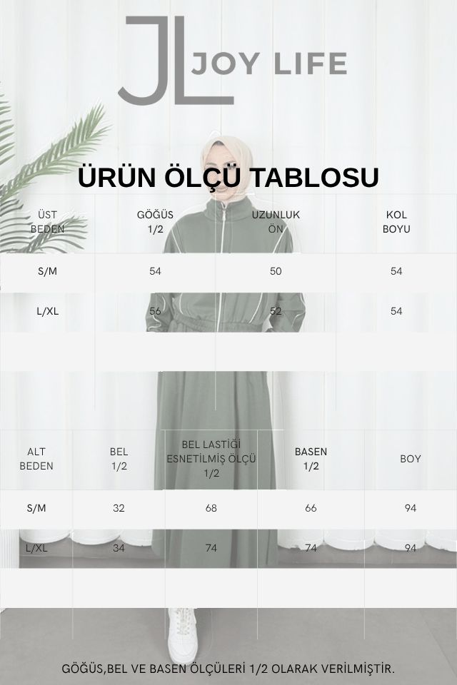 ngs biyeli etekli oysho takım Yeşil