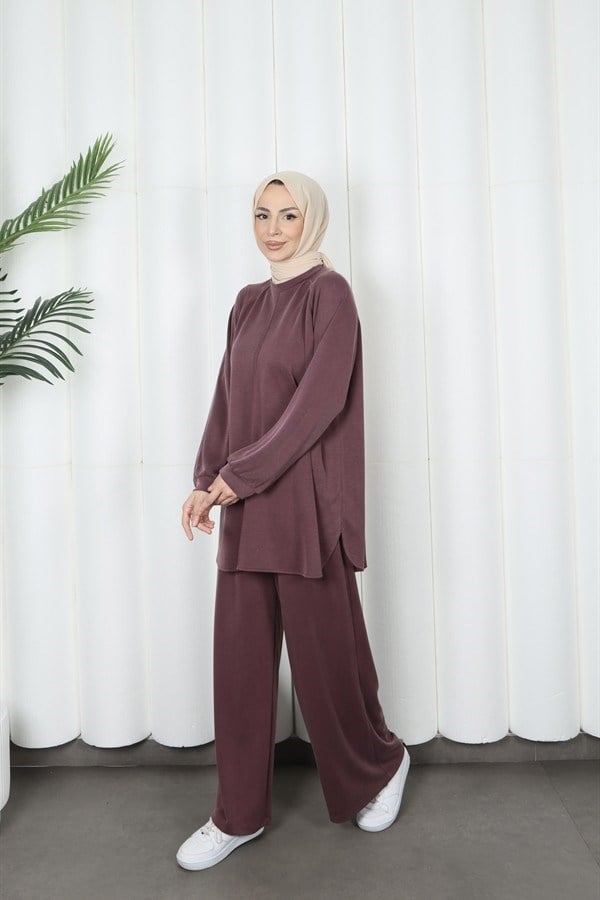 ngs çımalı pike takım bordo