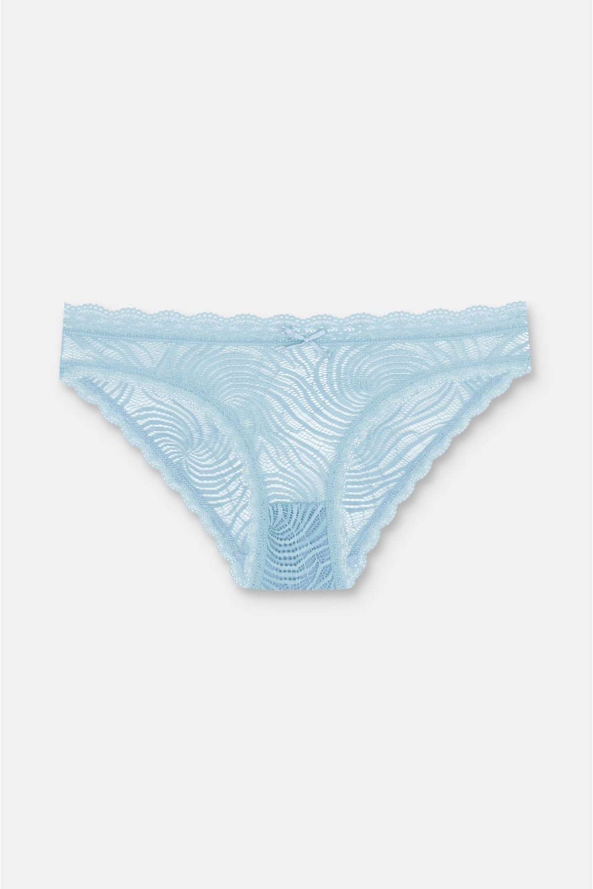 3'lü Dantelli Normal Bel Slip Külot