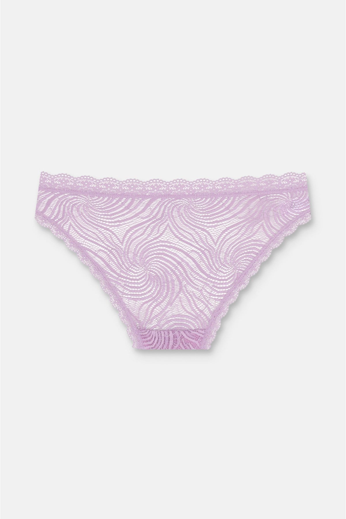 3'lü Dantelli Normal Bel Slip Külot