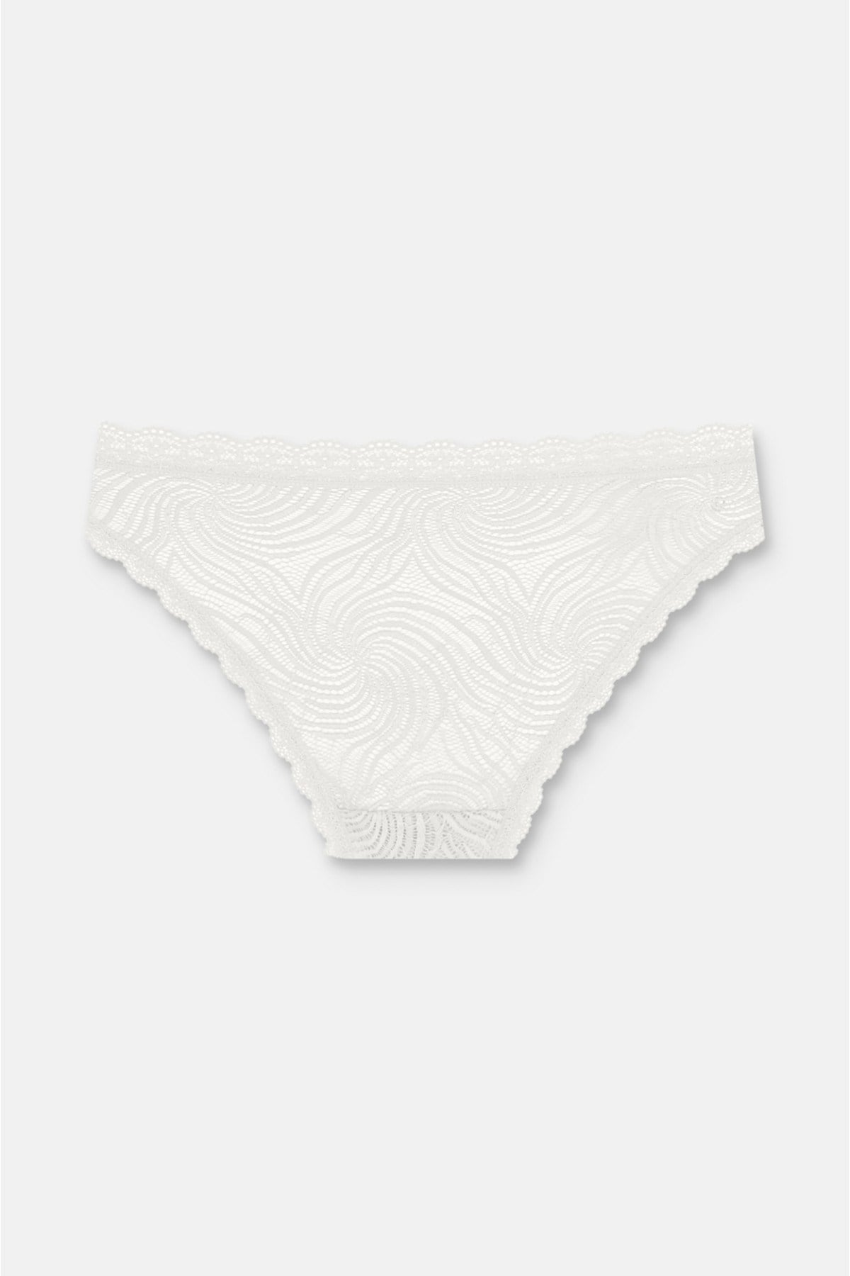 3'lü Dantelli Normal Bel Slip Külot