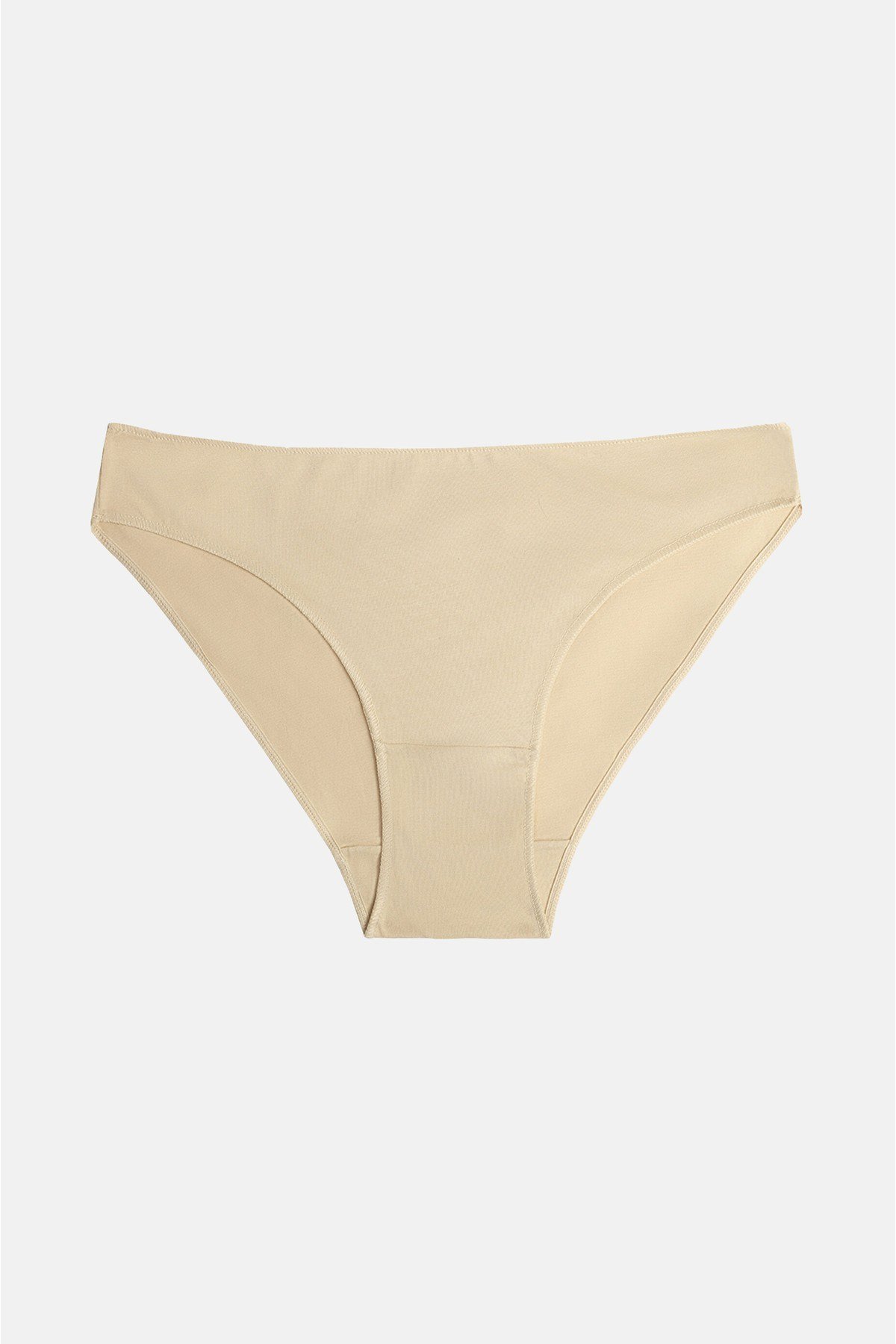 3'lü Pamuklu Basic Normal Bel Slip Külot