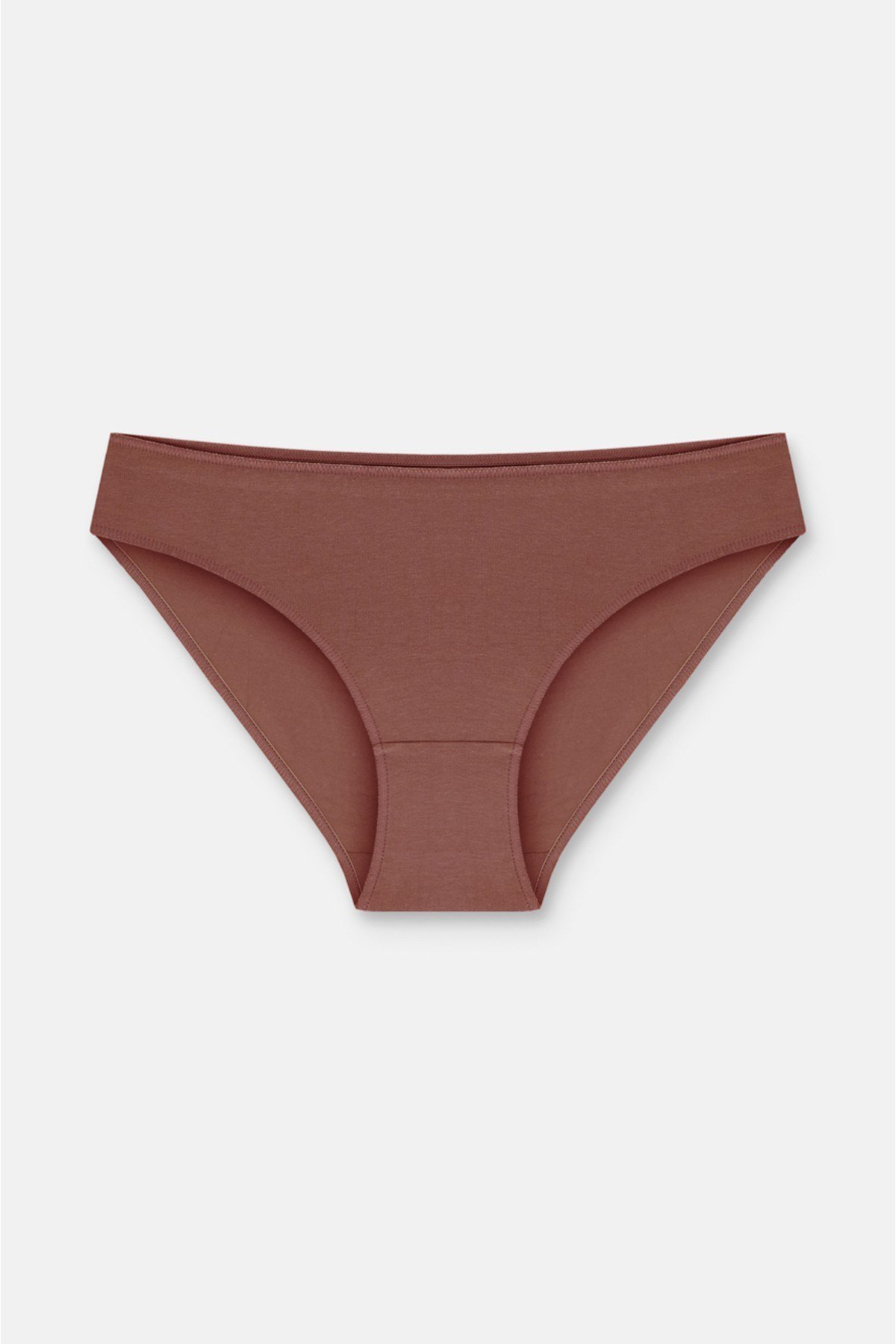 3'lü Pamuklu Basic Normal Bel Slip Külot
