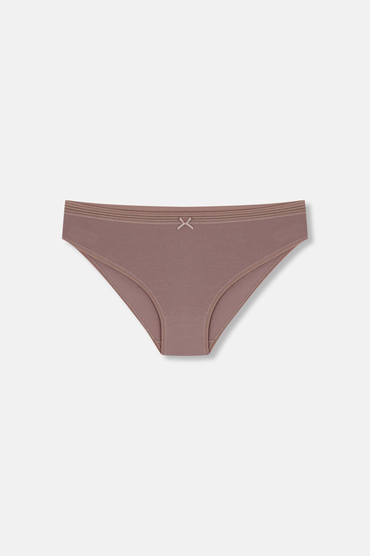 3'lü Pamuklu Dantelli Slip Külot