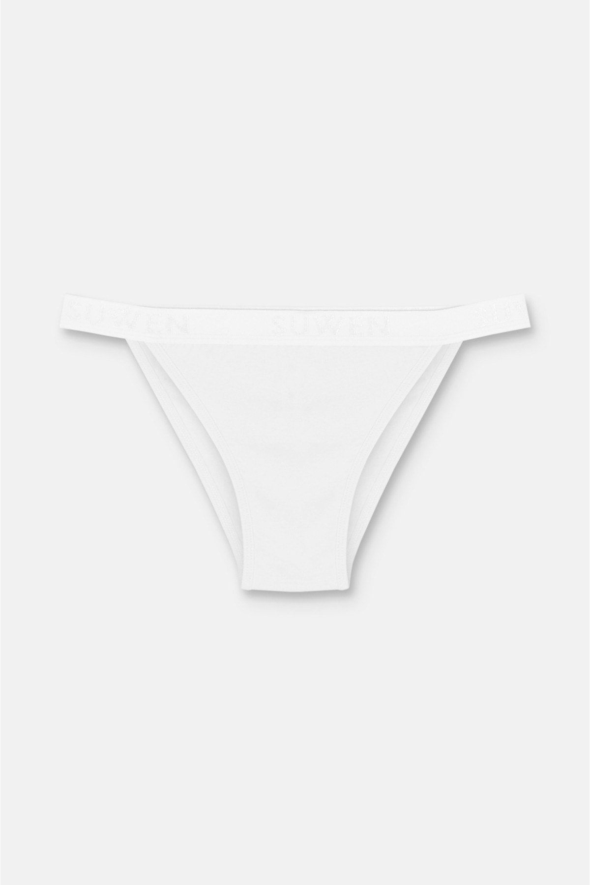 3'lü Pamuklu Lastikli Normal Bel Slip Külot