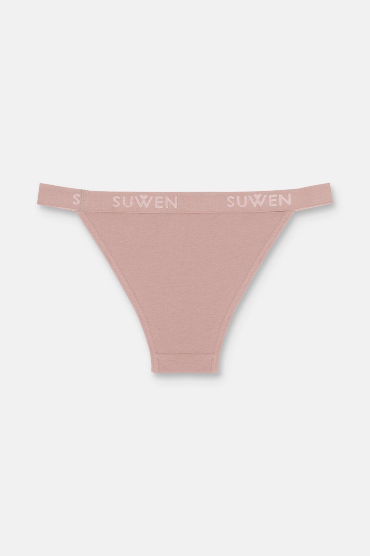 3'lü Pamuklu Lastikli Normal Bel Slip Külot