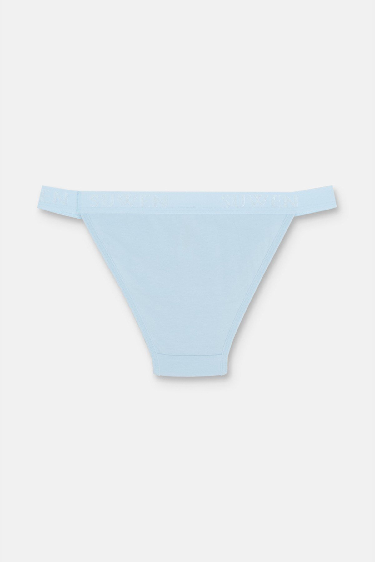 3'lü Pamuklu Lastikli Normal Bel Slip Külot