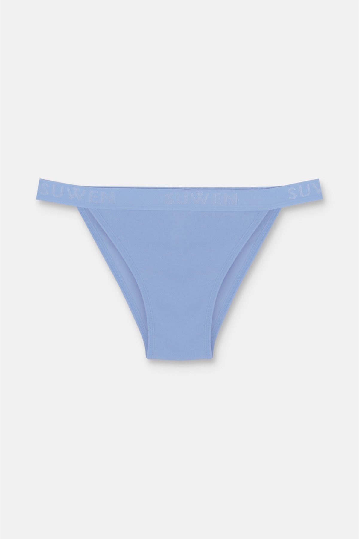 3'lü Pamuklu Lastikli Normal Bel Slip Külot