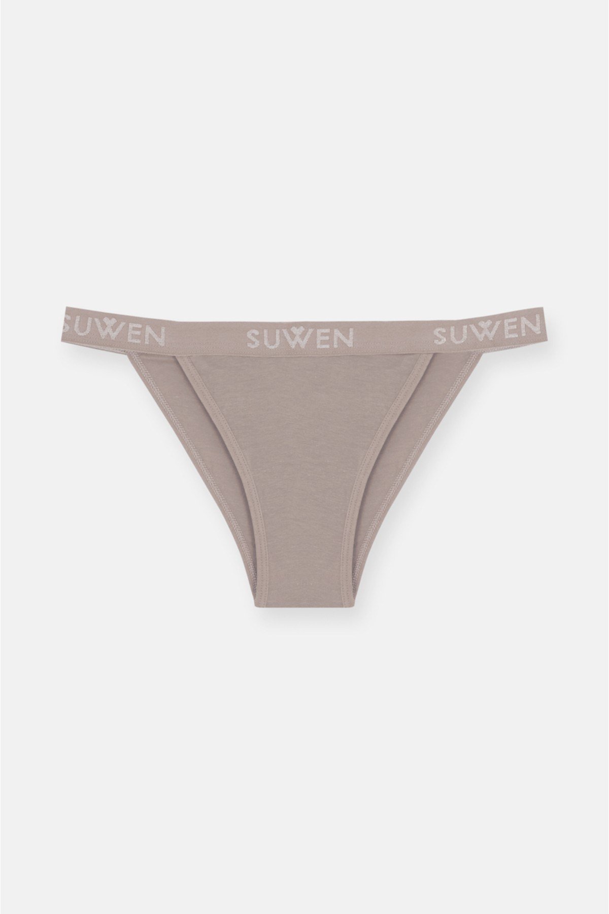 3'lü Pamuklu Lastikli Normal Bel Slip Külot