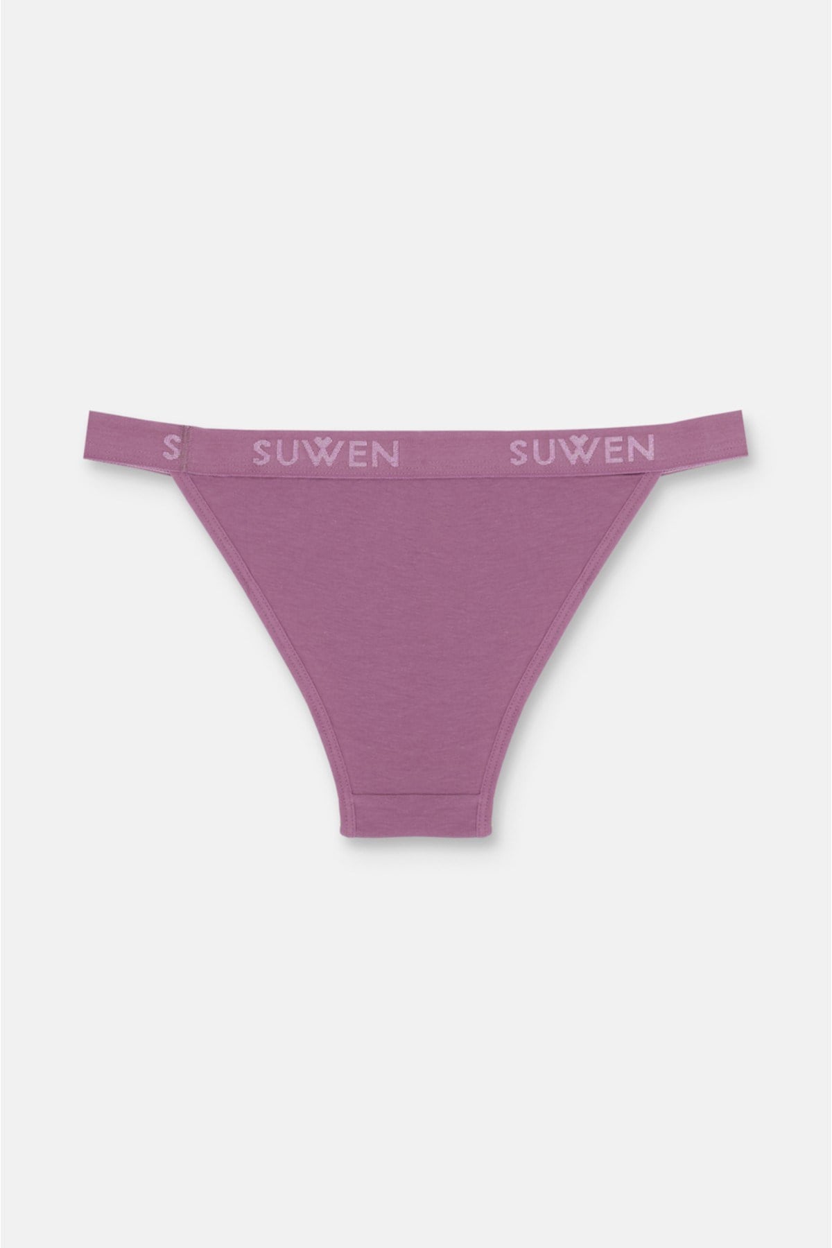 3'lü Pamuklu Lastikli Normal Bel Slip Külot