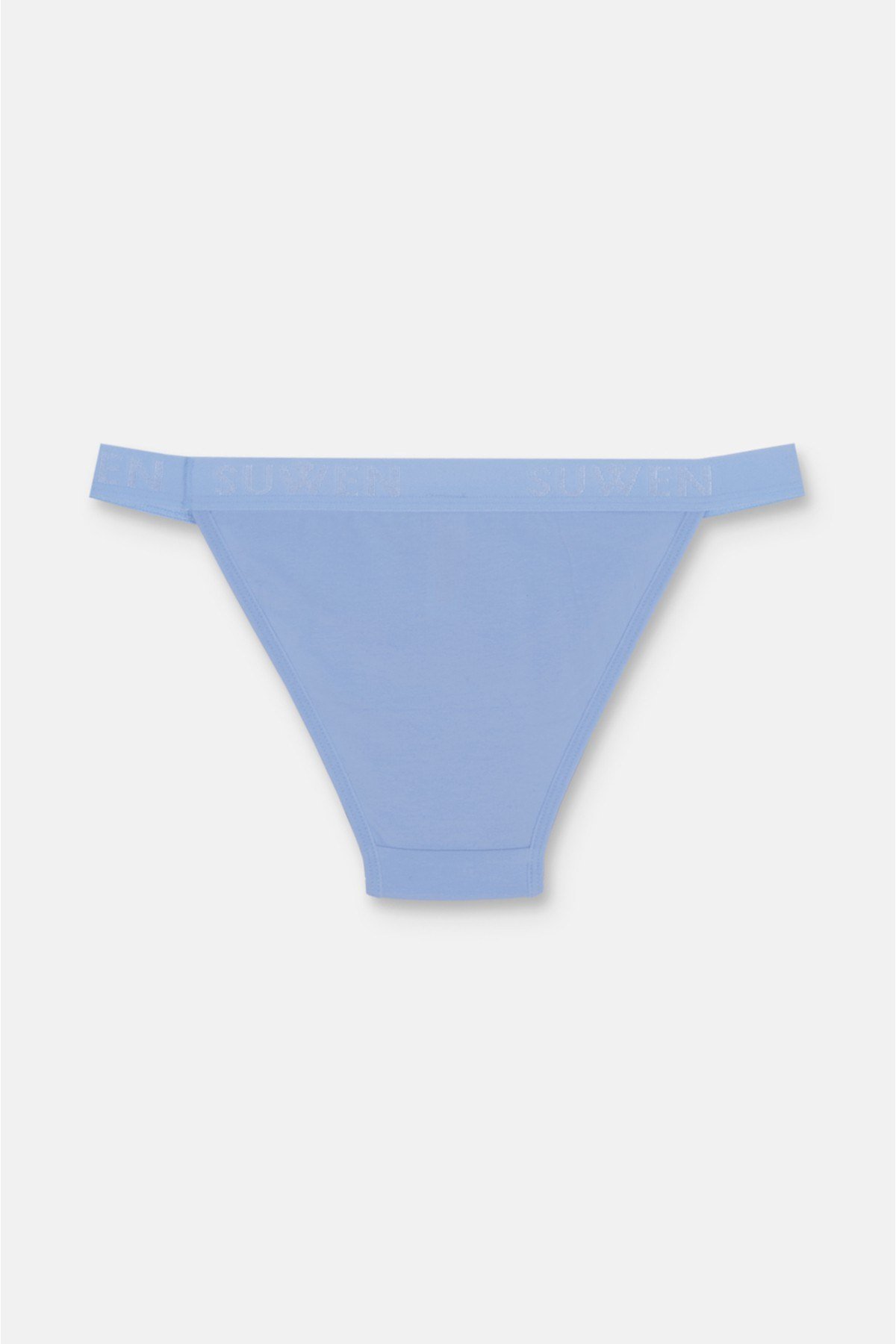 3'lü Pamuklu Lastikli Normal Bel Slip Külot