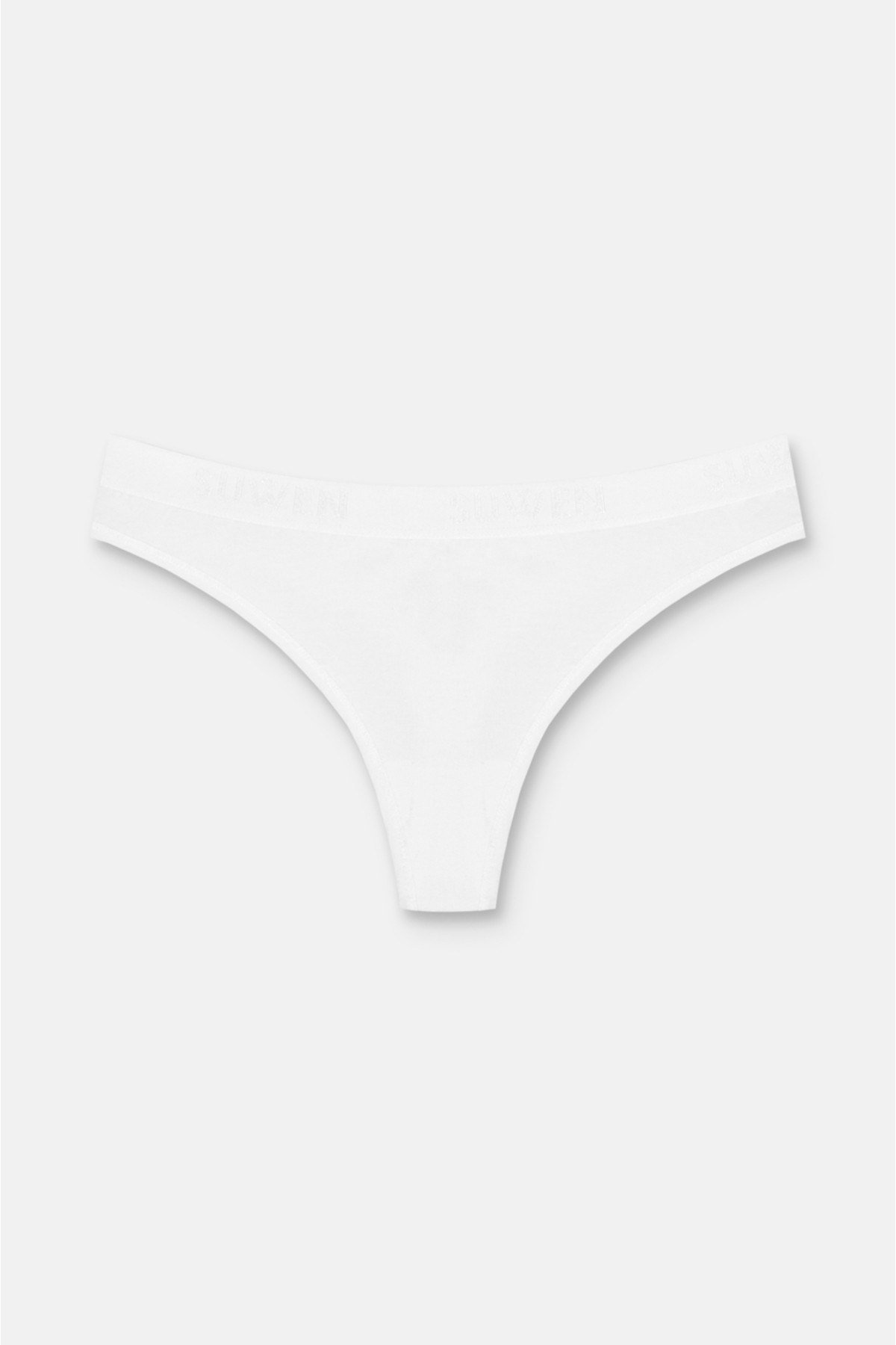 3'lü Pamuklu Lastikli Normal Bel String Külot