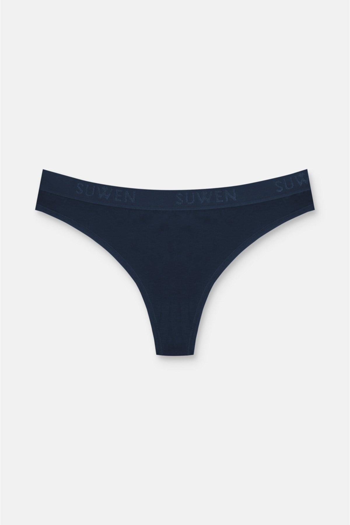 3'lü Pamuklu Lastikli Normal Bel String Külot
