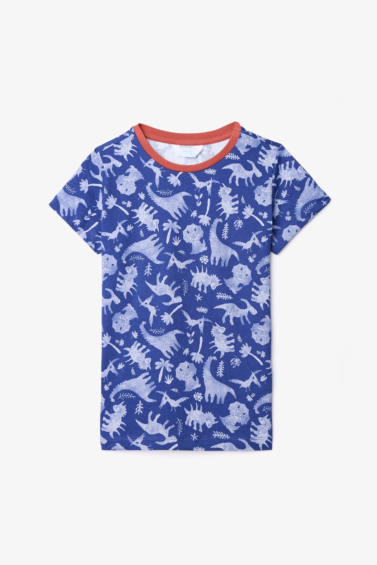 Erkek Çocuk Wild Pamuklu Koyu Mavi Pijama Takımı