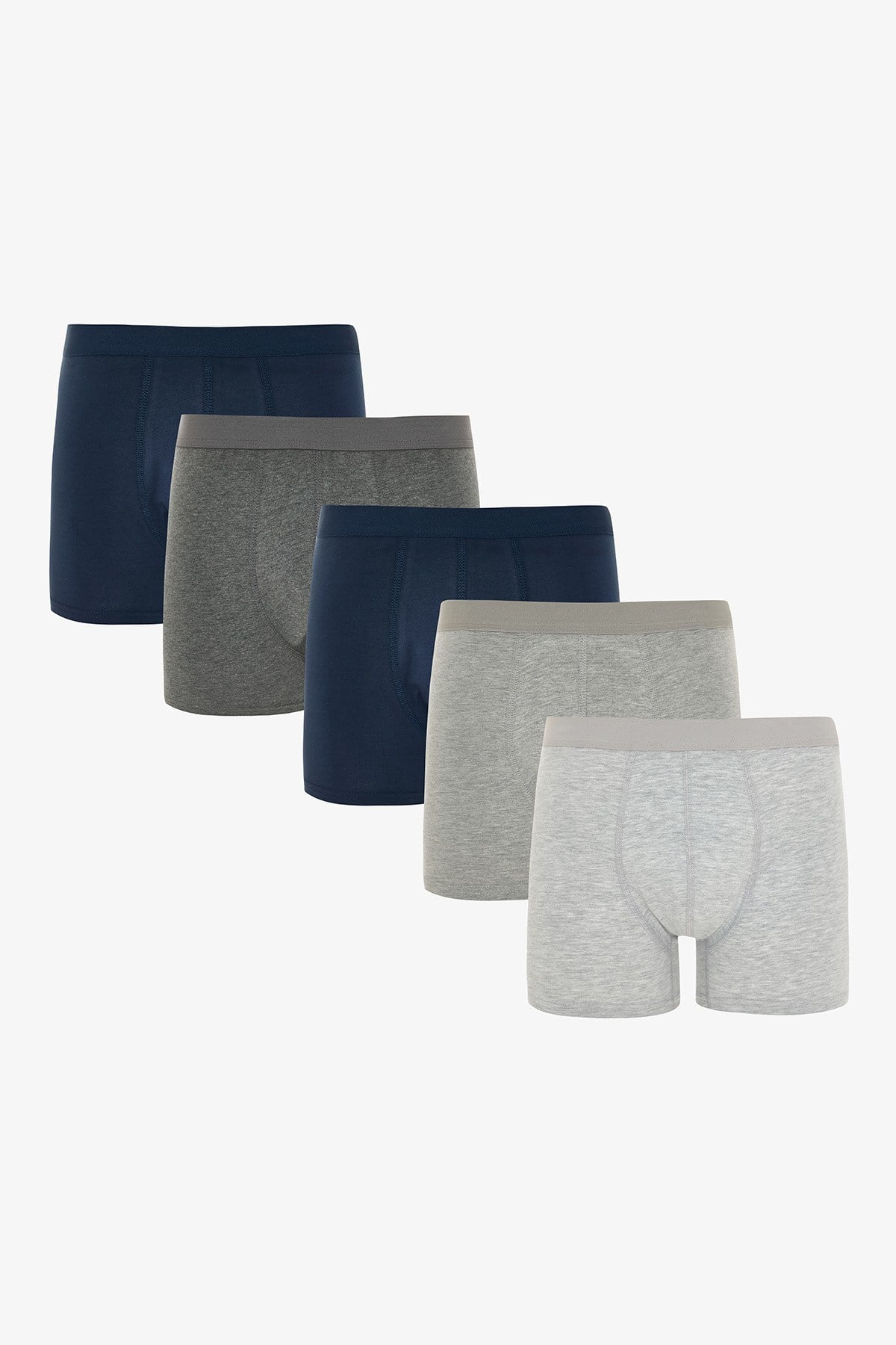 Erkek Çok Renkli 5'li Boxer