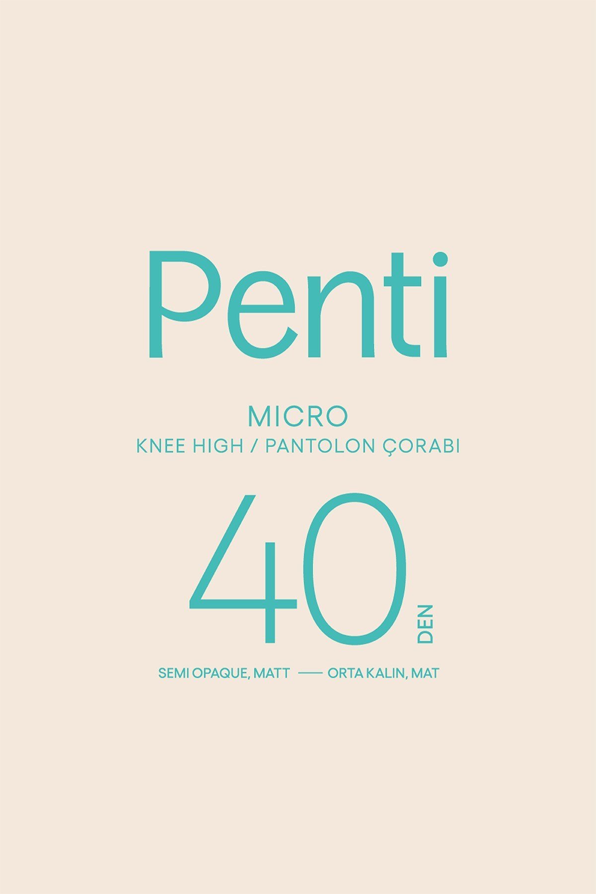 Kız Çocuk Pretty Micro 40 Pantolon Çorabı