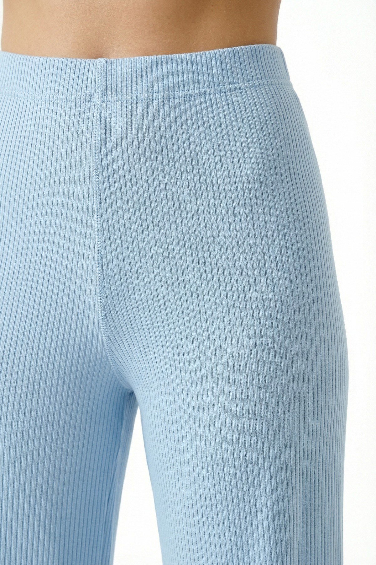 Mavi Ella Solid Pantolon Pijama Takımı