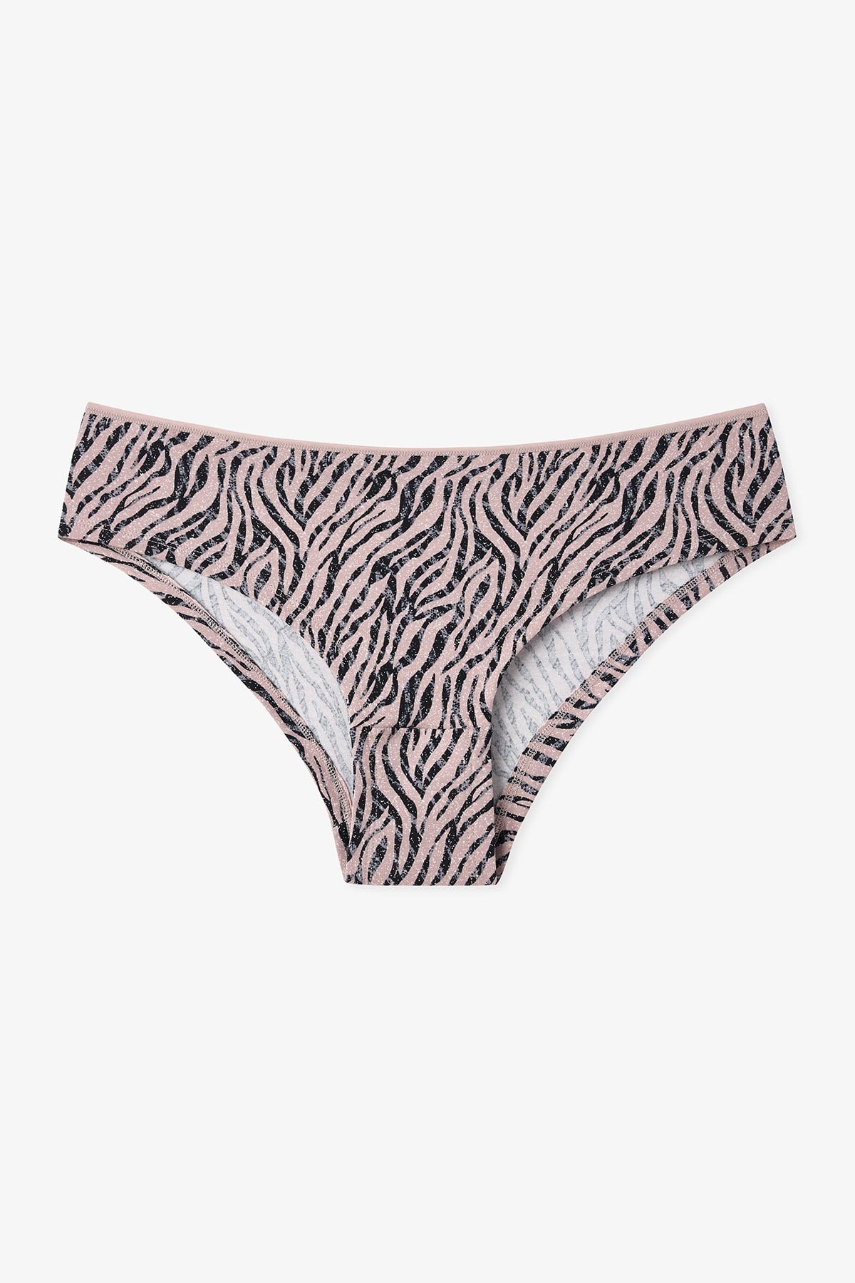 Renkli Zebra Dance 3'lü Hipster Külot