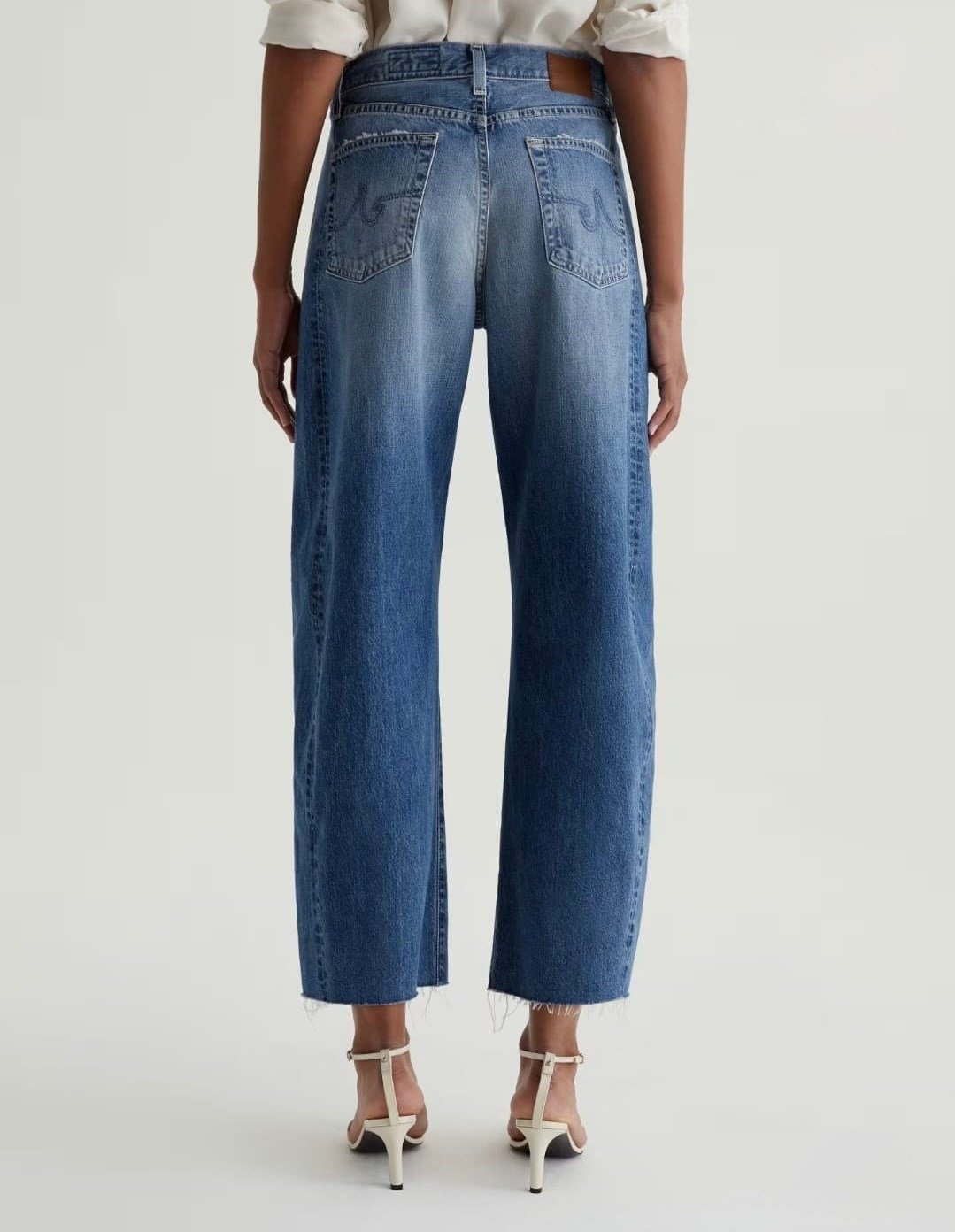 High Rise Barrel Jean 