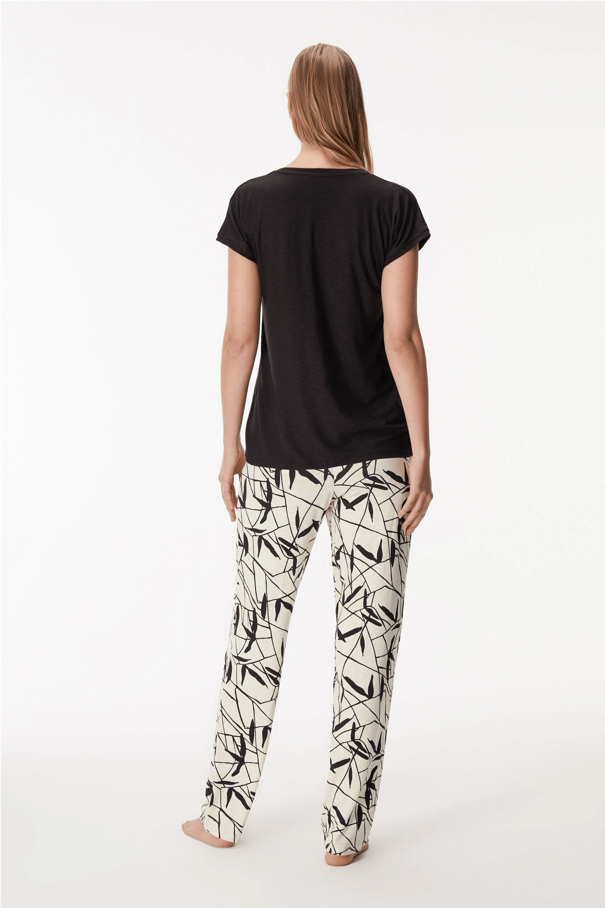 Anıl 11361 Kadın T-Shirt Ve Pantalon Takım