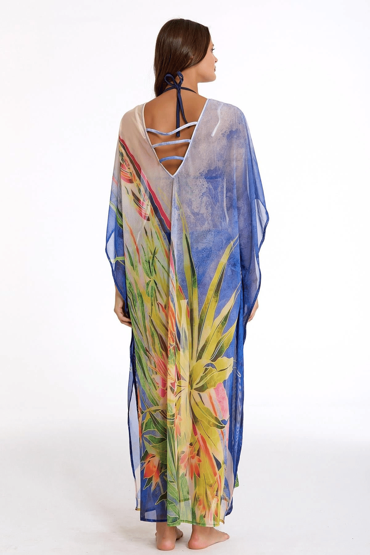 Argento 2083-3044 Kadın Uzun Kaftan