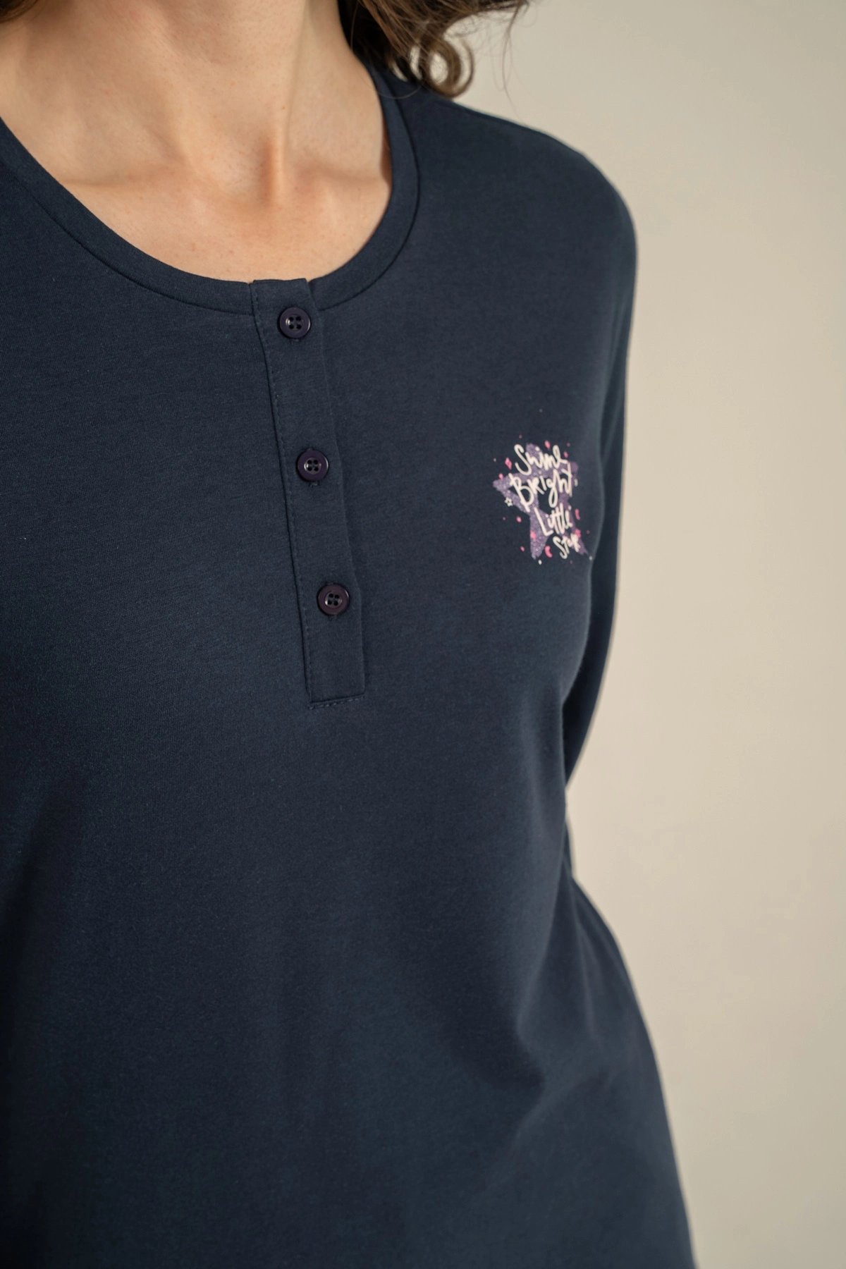 Arnetta  Ar3775-X  Kadın Uzun Kollu Pijama Takım