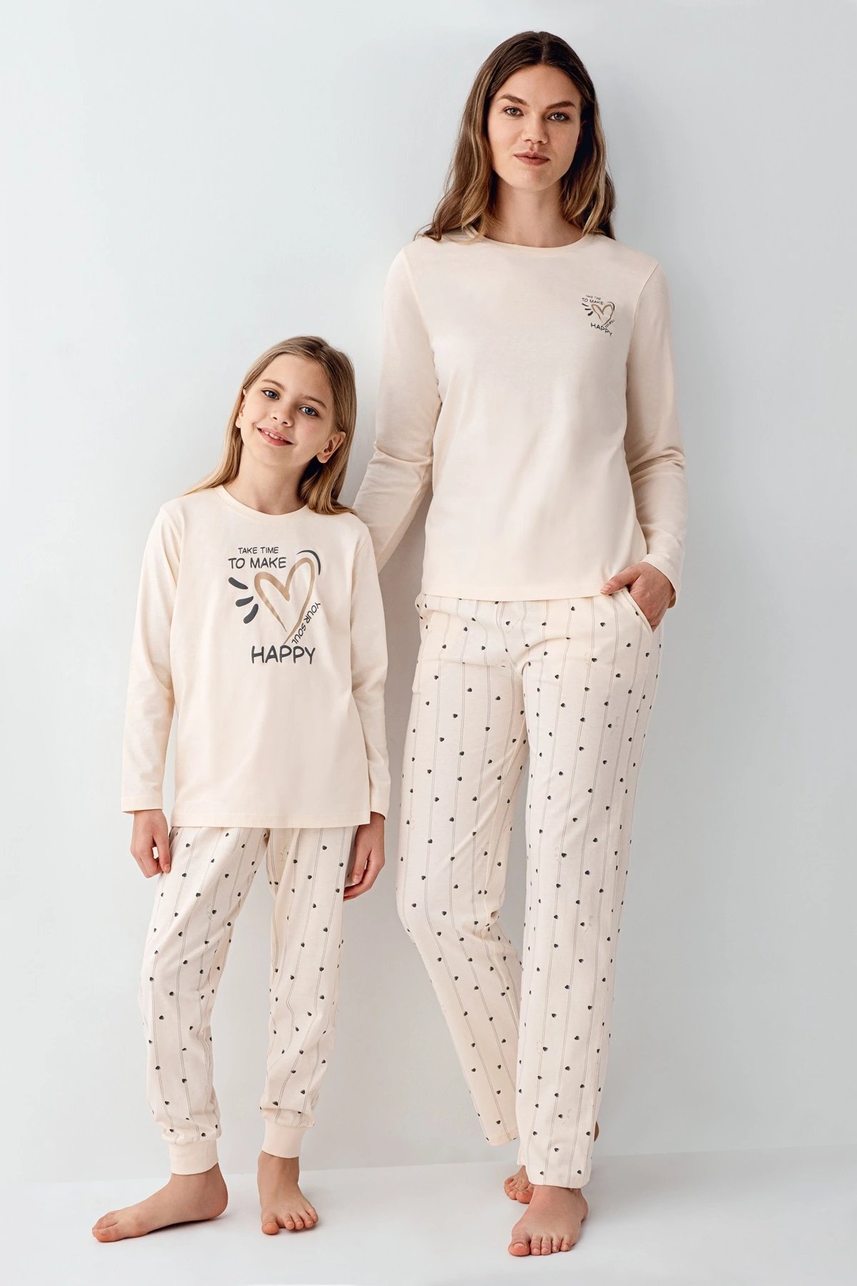 Arnetta 3434-2 Kız Çocuk Uzun Kol Pijama Takım