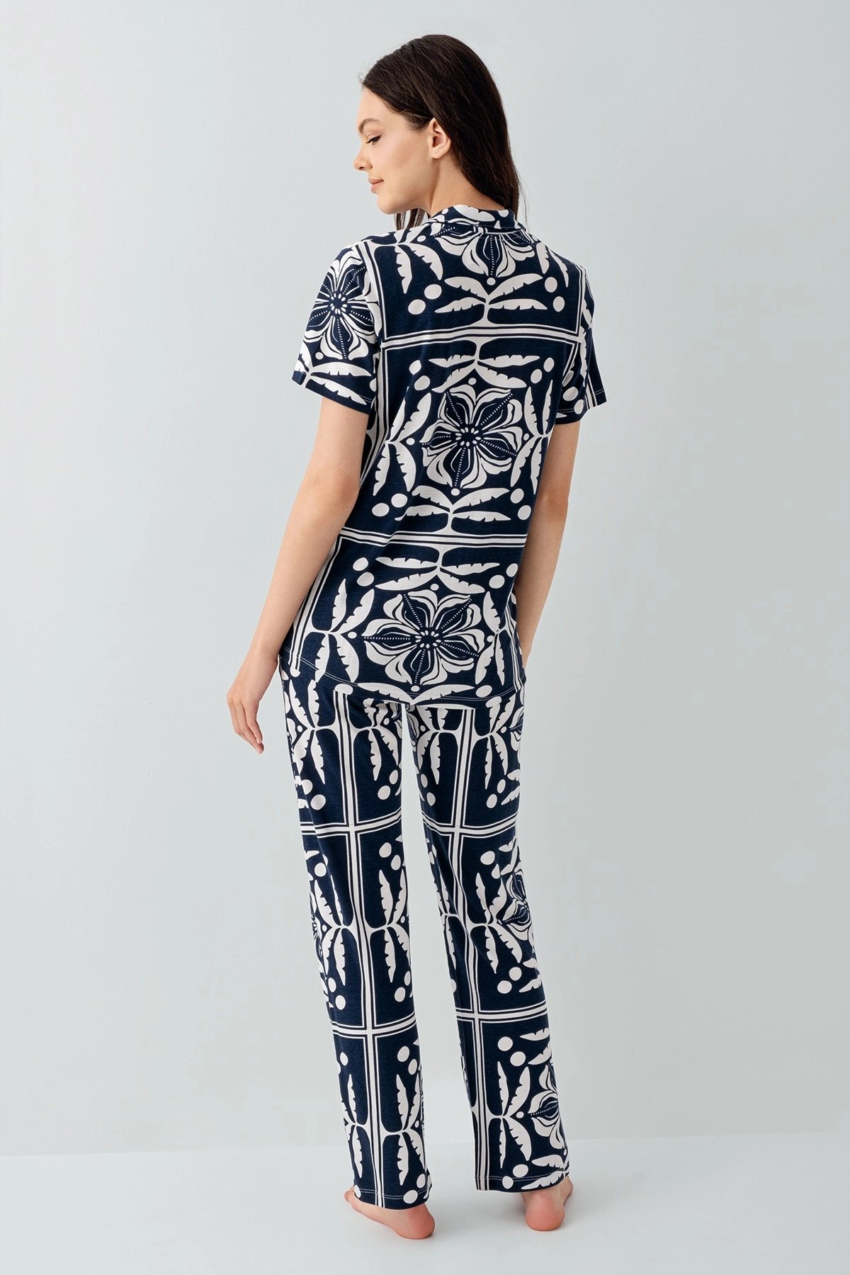 Arnetta 3567-S Kadın Gömlek Pijama Takım