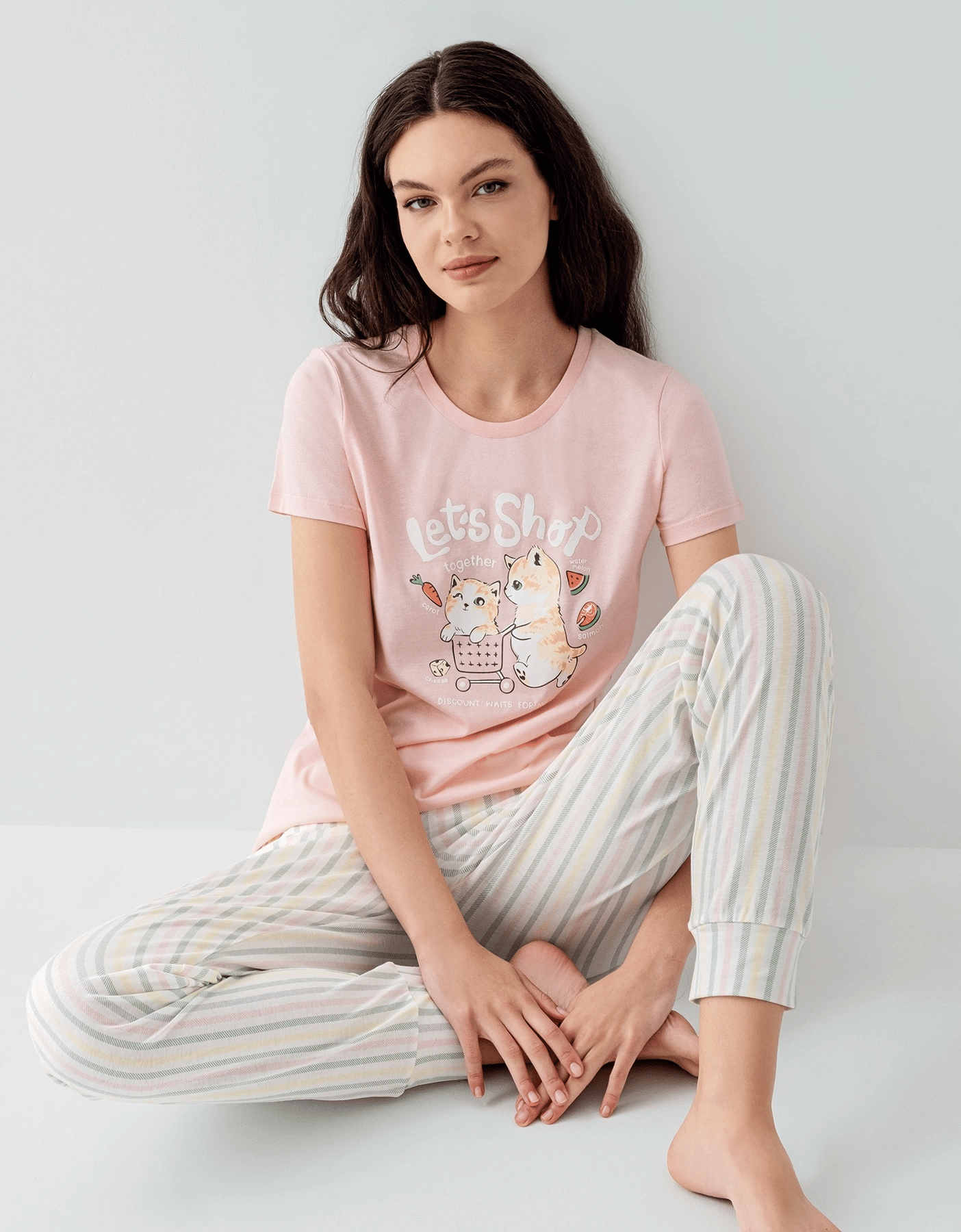 Arnetta 3571-S Kısa Kol Pijama Takımı