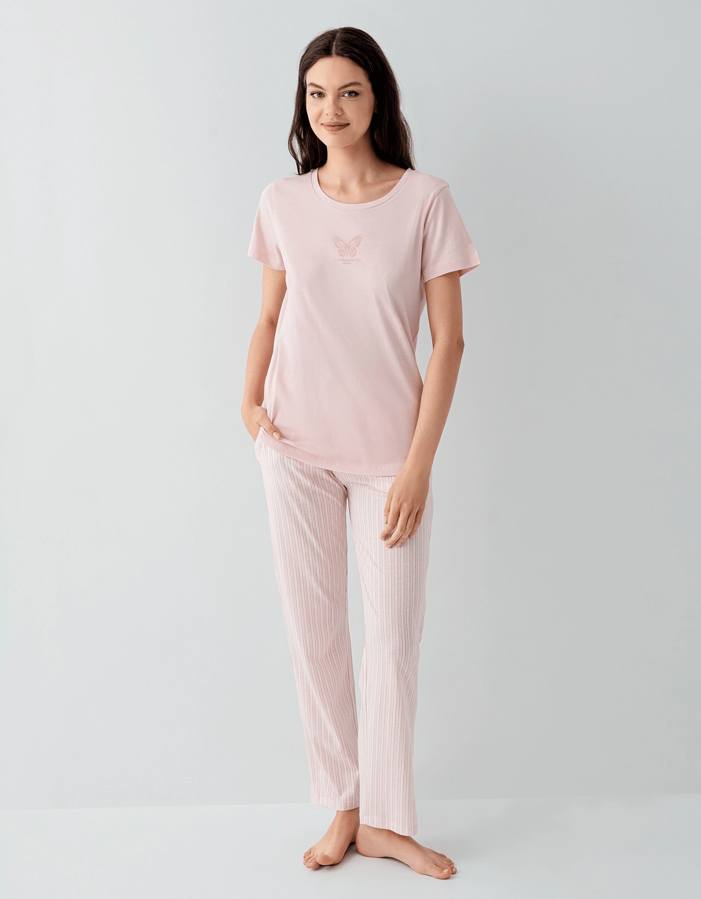 Arnetta 3593-S Kısa Kol Pijama Takımı