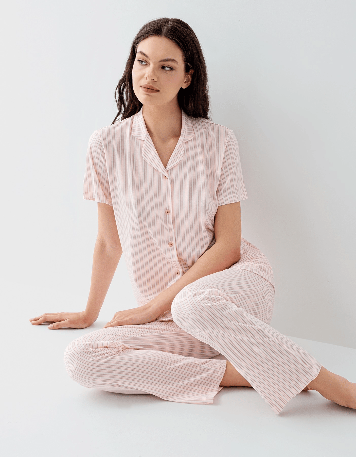 Arnetta 3594-S Kadın Gömlek Pijama Takım