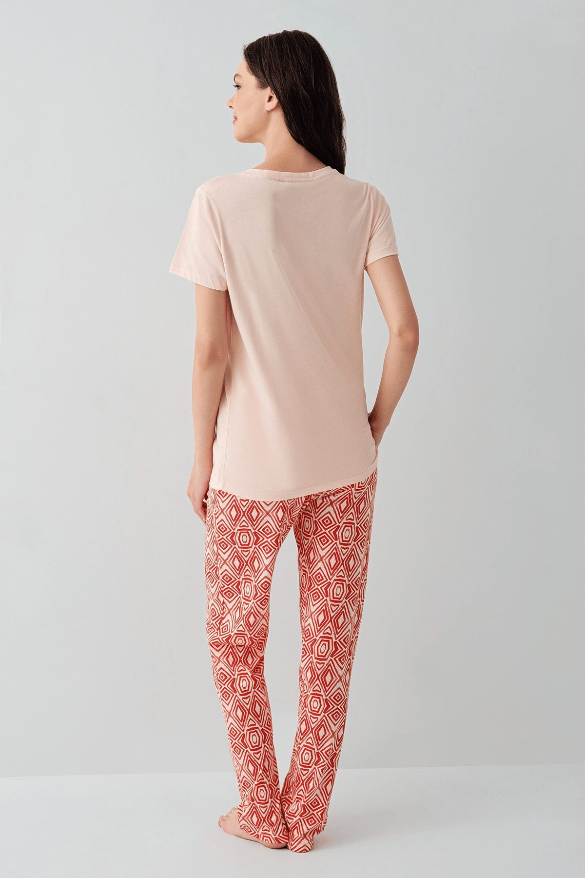 Arnetta 3611-X Kadın Kısa Kol Pijama Takım