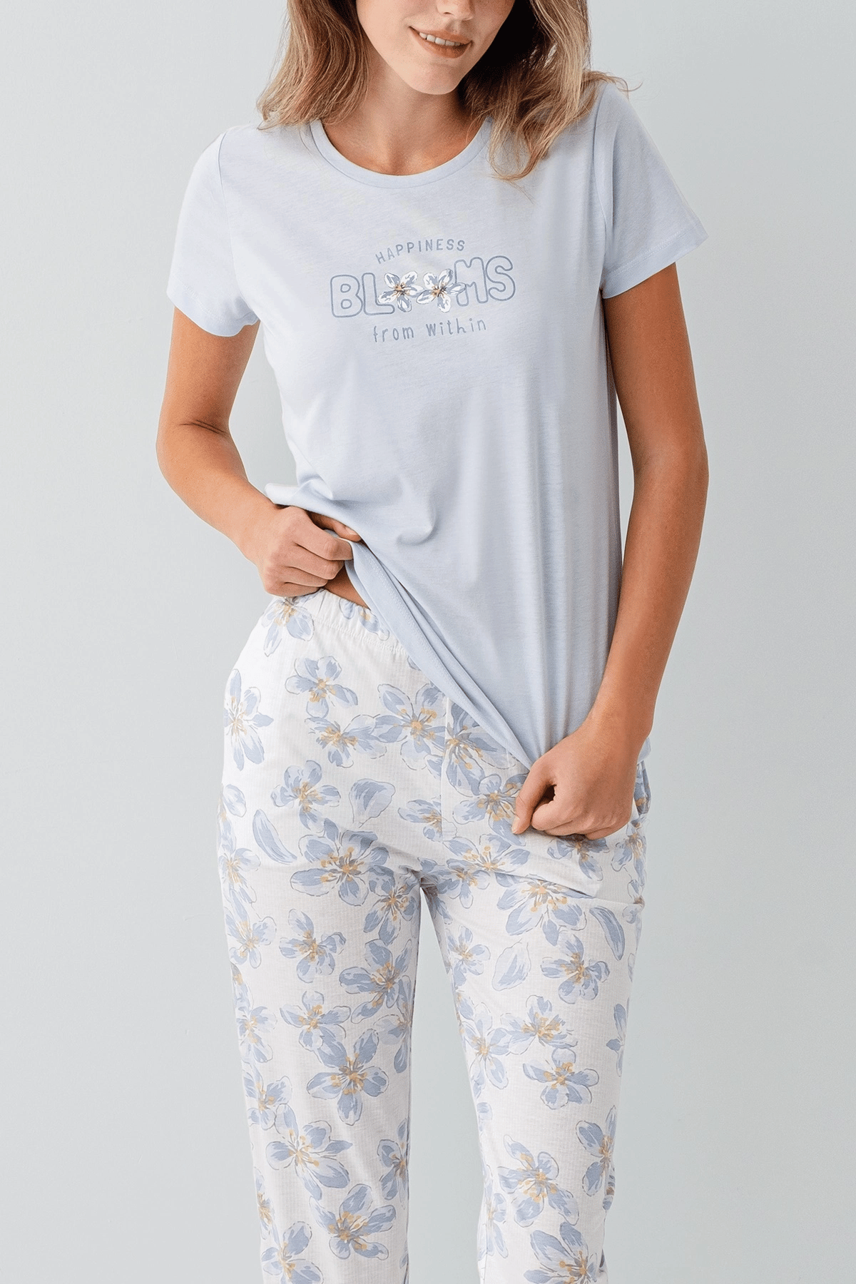 Arnetta 3622-S Kısa Kol Pijama Takımı