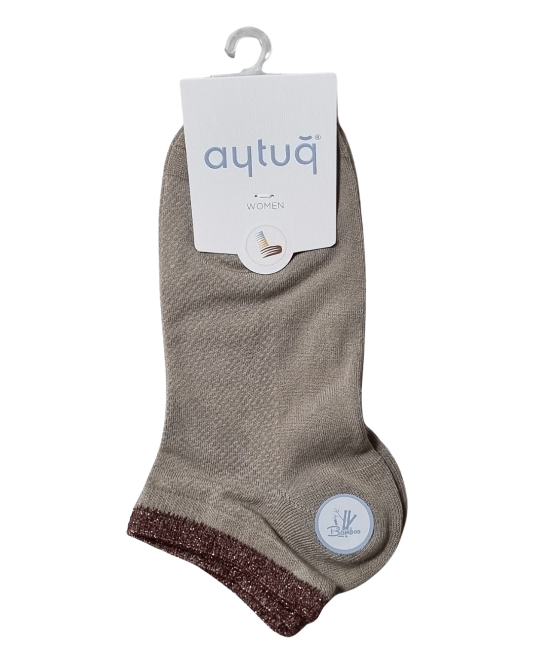 Aytuğ 34296 Kadın Bambu Patik Çorap