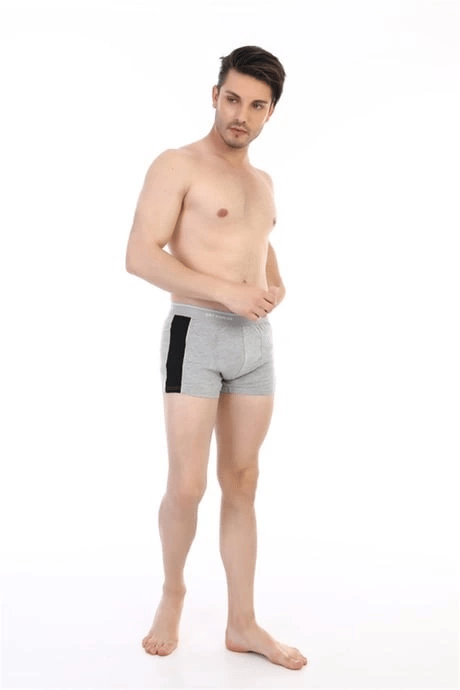 Çift Kaplan 850 Biyeli Likralı Erkek Boxer