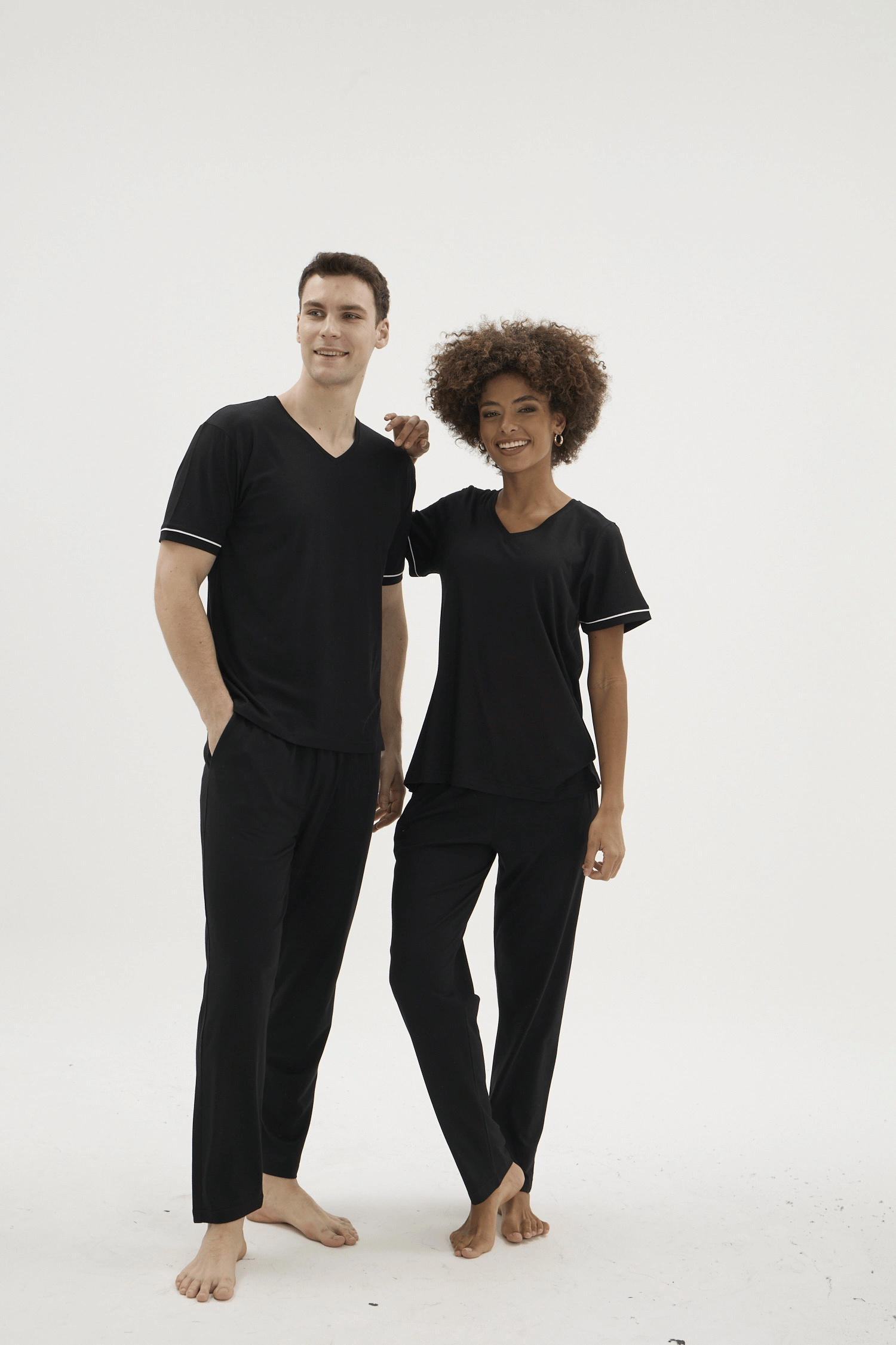 Kocabey KKT-26162 V Yaka Pijama Takımı