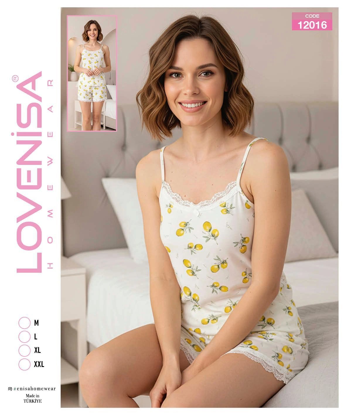 Lovenisa 12016 Kadın Şortlu Takım